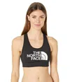 The North Face Midline Sports Bra Women Black Racerback Activewear App2963 In Black