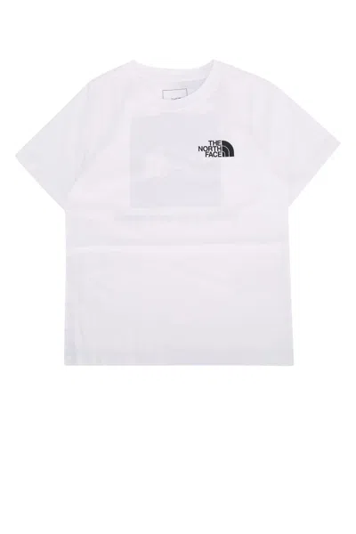 The North Face Teen Evolution Box Nse Ss Tee In White