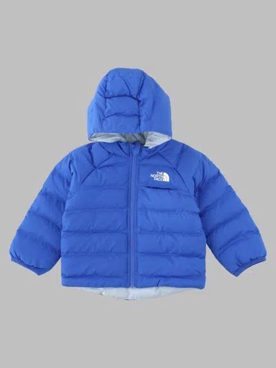 The North Face Mini Reversible Hooded Jacket For Boys - Perrito Style In Blue