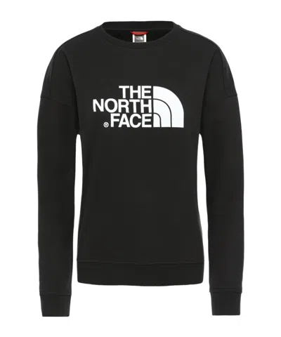 The North Face Minimal Printed Sweatshirt In Black