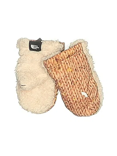 Pre-owned The North Face Babies' Mittens In Pink