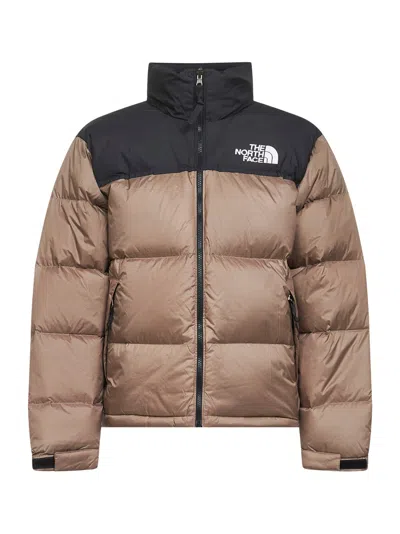 THE NORTH FACE MOCHA BROWN 1996 RETRO NUPTSE HOODED DOWN JACKET