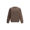The North Face Scuba Jersey Creweneck Sweatshirt In Brown