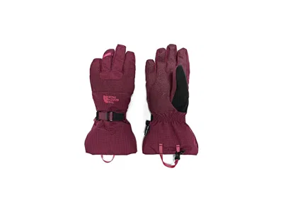 The North Face Montana Gloves Gloves Team Sports Burgundy Crush: Md, Polyester In Transparent