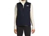 The North Face Women's Mossbud Insulated Reversible Vest In Aviator Navy/vintage White In Multi