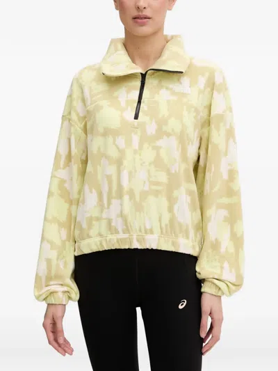 The North Face Mountain Athletics Fleece Sweatshirt In Yellow
