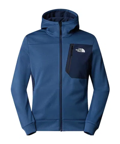The North Face Mountain Athletics Full Zip Fleece In Blue