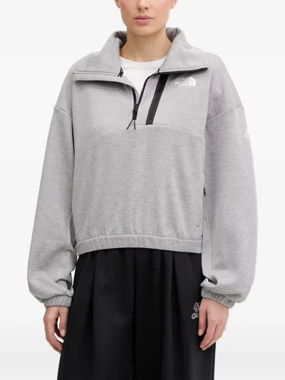 The North Face Mountain Athletics Quarter-zip Sweatshirt In Gray