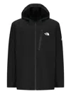 The North Face Mountain Athletics Softshell Hooded Jacket In Black
