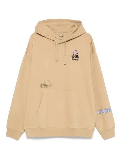 The North Face Beige Mountain Cleanup Hoodie