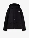 The North Face Mountain Down Jacket Hooded Long Sleeves In Black