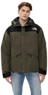The North Face Versatile Down Jacket Adjustable Features In Green