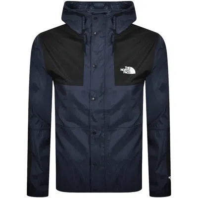 The North Face Seasonal Mountain Button Hooded Jacket In Blue