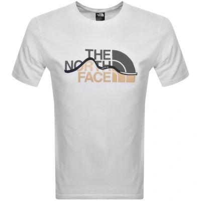 The North Face Mountain Line T Shirt White