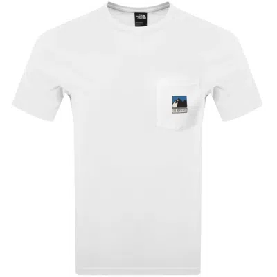The North Face Mountain Logo T Shirt White