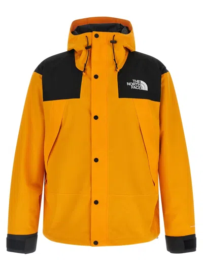 The North Face Dryvent Mono Nylon Windbreaker Jacket In Yellow