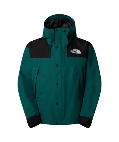 The North Face Mountain Mono Short Jacket In Green
