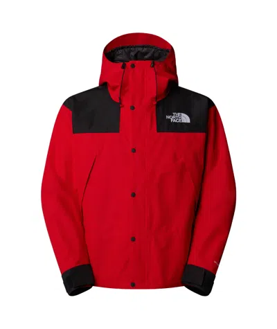 The North Face Mountain Mono Short Jacket In Red