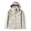 The North Face Mountain Parka Jacket 'beige' In Gray