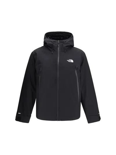 The North Face Tnf Range Hooded Down Jacket In Blue