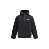 The North Face Mountain Range Hooded Down Jacket Nf0a88wdny R North Kx71 In Black