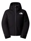 The North Face Mountain Range Hooded Jacket In Black