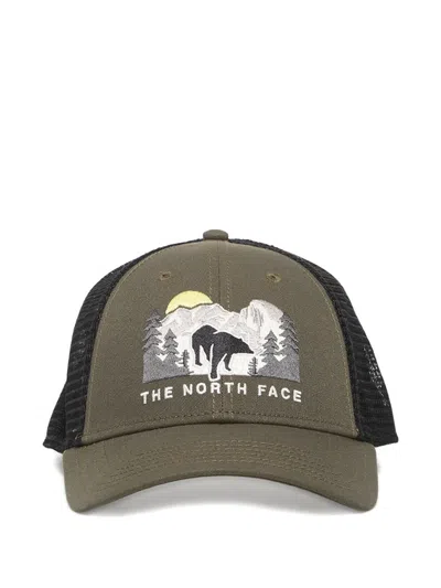 The North Face Mudder Embroidery Cap In Green