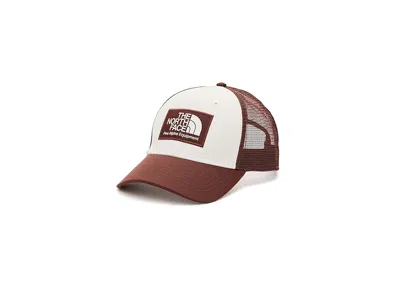 The North Face Mudder Trucker Baseball Caps Ember Soil/white Dune: One Size In Brown