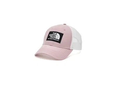 The North Face Mudder Trucker Baseball Caps Metal Pink/tnf White: One Size In Gray