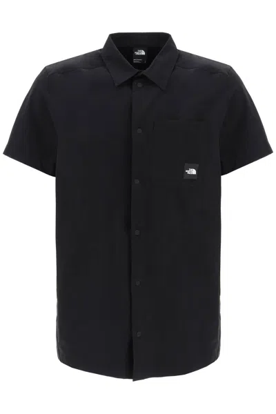 The North Face Murray Short-sleeved Shirt In Nero