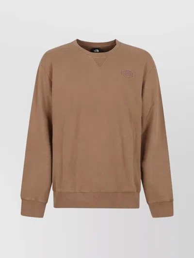 The North Face Nature Relaxed Crew Neck In Latte