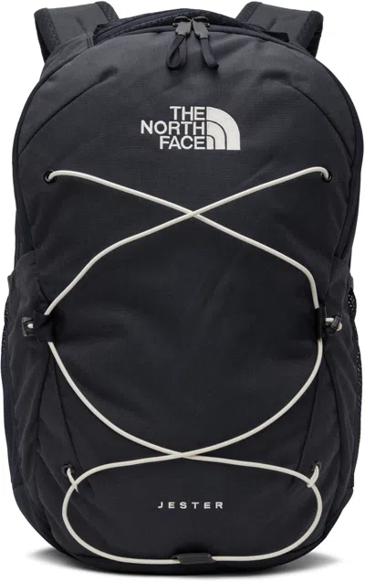 The North Face Navy Jester Backpack In Avtr Nvy/vtg Wht Apa