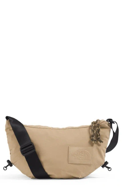 The North Face Never Stop Crossbody Bag In Kelp Tan/ Black