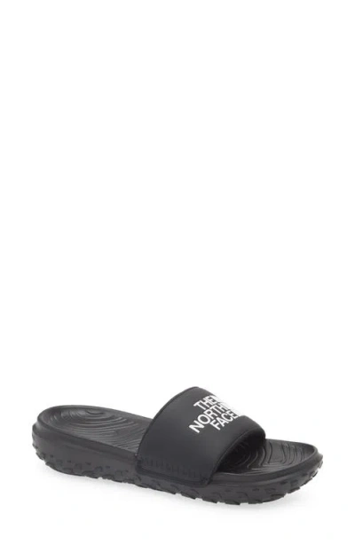 The North Face Never Stop Cush Slide Sandal In Tnf Black/tnf Black