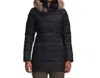 The North Face New Dealio Down Parka Jacket In Tnf Black In Multi