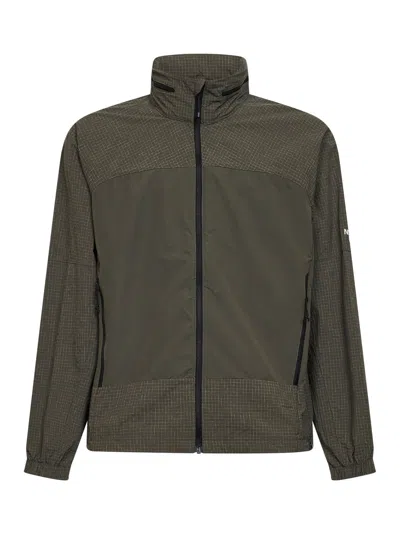 The North Face Flashdry Technology Recycled Nylon Windbreaker Jacket In Green