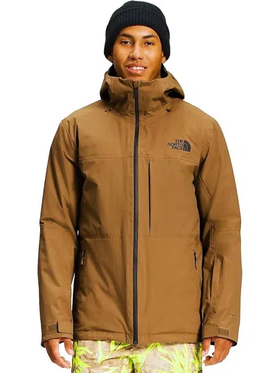 Pre-owned The North Face ?new  Men's Thermoball Snow 3 In 1 Triclimate Hooded Jacket Brown