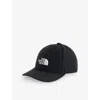 The North Face Logo-embroidered Cotton Baseball Cap In Black