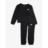 The North Face Nf Black Performance Fleece Sweatshirt And Jogging Bottoms Set 24 Months - 6 In Black