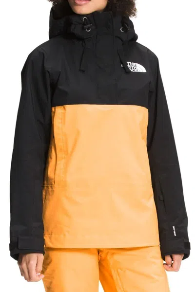 The North Face Nf0a4r1g Women Black/yellow Tanager Pullover Jacket Sz Xs Onf1020 In Multi