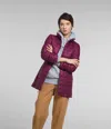 The North Face Nf0a5gbn Women Boysenberry Thermoball Eco Triclimate Parka Sgn591 In Purple