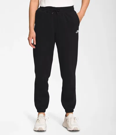 The North Face Half Dome Fleece Sweatpants In Black