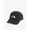 The North Face Embroidered-logo Ripstop Baseball Cap In Tnfblack/tnfwhit