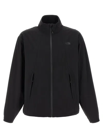 The North Face North Dome Recycled-shell Wind Jacket In Black
