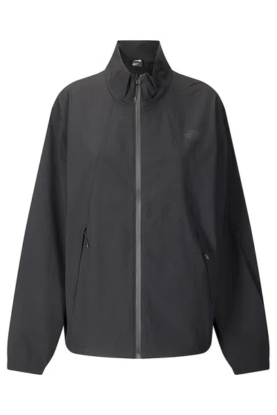 The North Face M North Dome Wind Jacket In Black