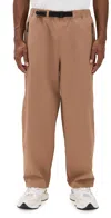 The North Face Tan North Dome Wind Trousers In Latte
