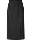 The North Face Dome Wind Skirt Elastic Waistband In 黑色