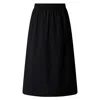 The North Face Dome Wind Skirt Elastic Waistband In Tnf Black
