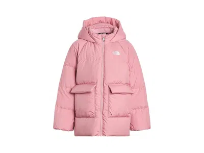 The North Face Kids' North Down Fleece-lined Parka (toddler) Boy's Coat Primrose: 7t Toddler, Down/fleece/polyester In Pink