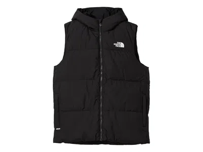The North Face North Down Hooded Vest (little Kid/big Kid) Kid's Coat Tnf Black : Xs (6 Little Kid), Polyester